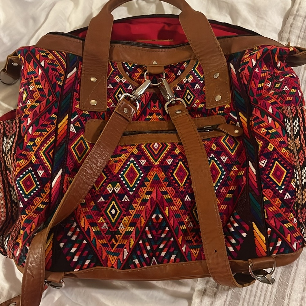 Nena & Co. Multicolor Patterned Bag - Picture 5 of 5